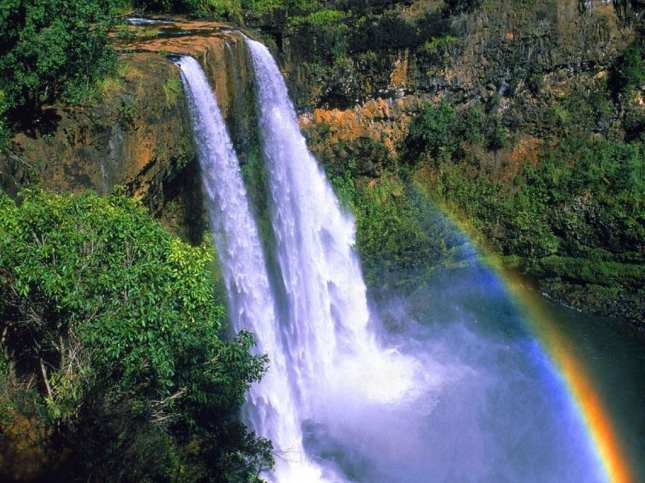 водопад радуга бесплатно